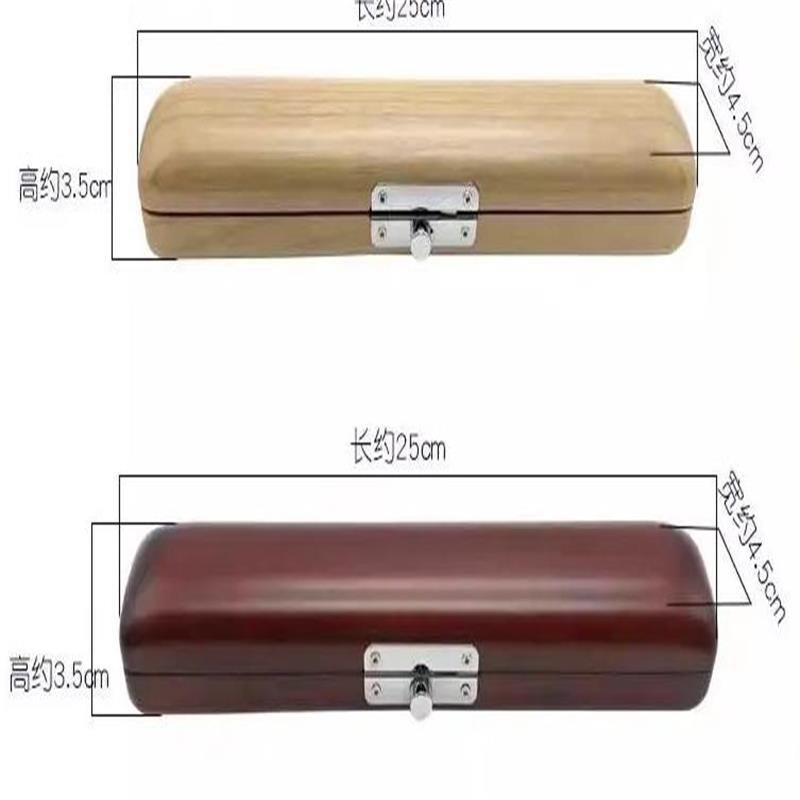 Woodworking Joint - 나무 플루트 헤드 조인트 케이스 나무
