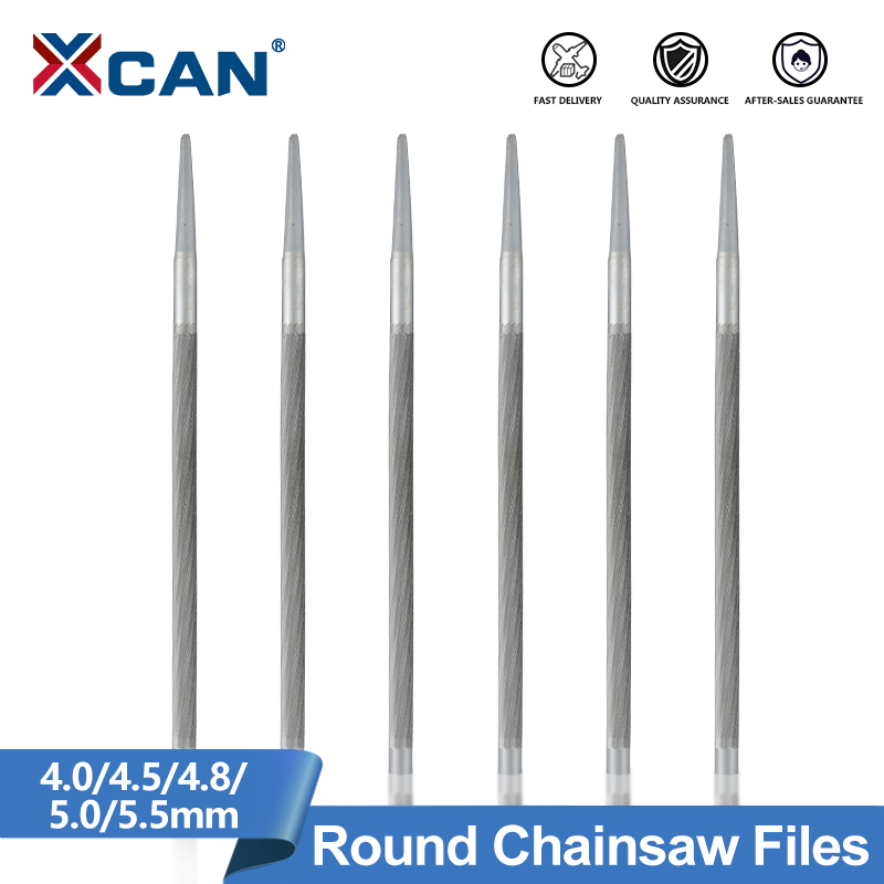 Woodworking File - XCAN 3Pcs 4.0/4.5/4.8/5.0/5.5mm 샹크 라운드 고탄소강