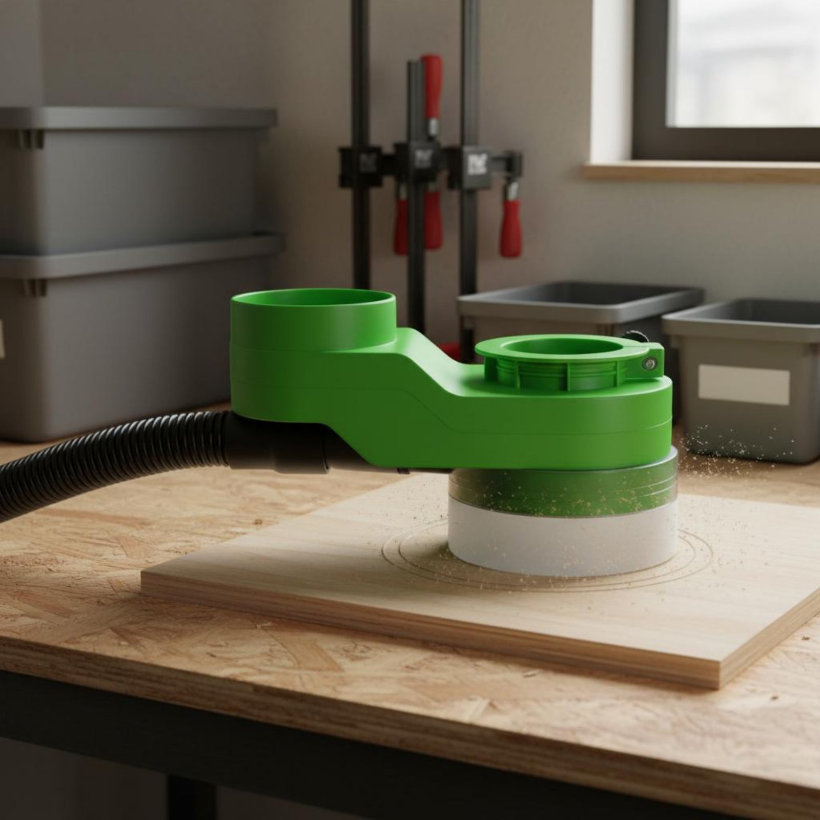 스핀들 먼지 커버, CNC 먼지 후드, 조각기 흡입 커 - Woodworking Workshop 리뷰 및 가격
