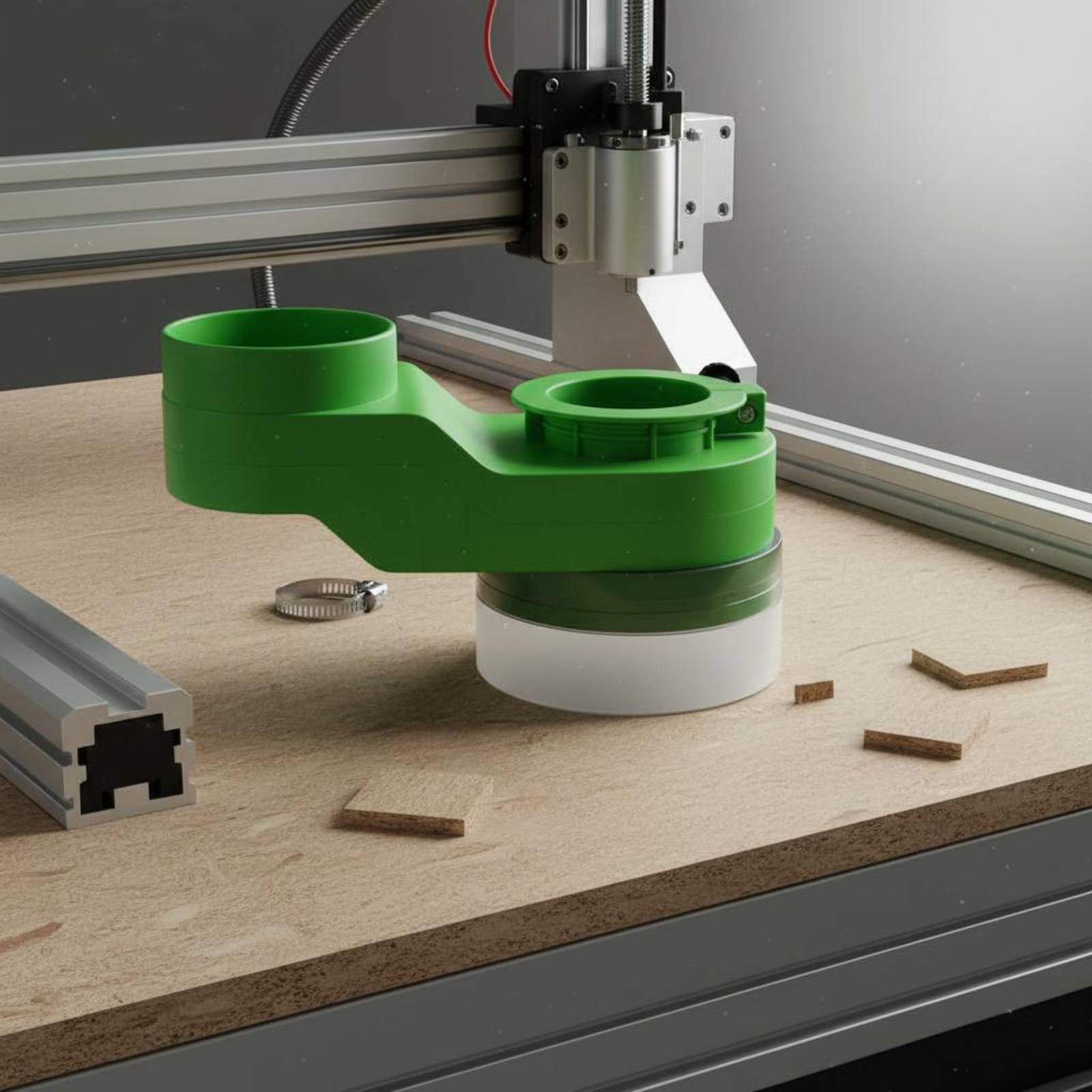 스핀들 먼지 커버, CNC 먼지 후드, 조각기 흡입 커 - Woodworking Workshop 리뷰 및 가격