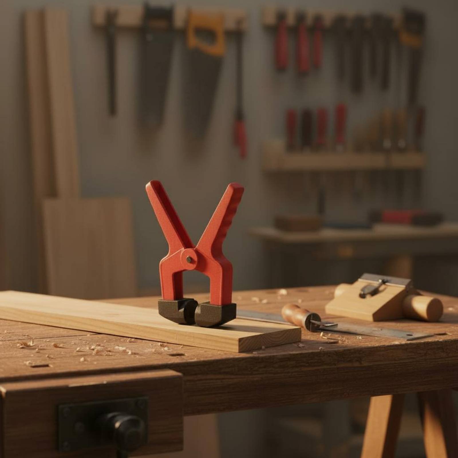 삼각형 클램프 클램프 빨간색 플라스틱 코일 클램프 수공 - Woodworking Workshop 리뷰 및 가격
