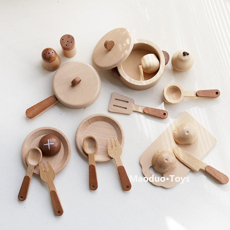 마오두오 토이즈 너도밤나무 어린이 주방 놀이세트 조리기 - Woodworking Kids Toys 리뷰 및 가격
