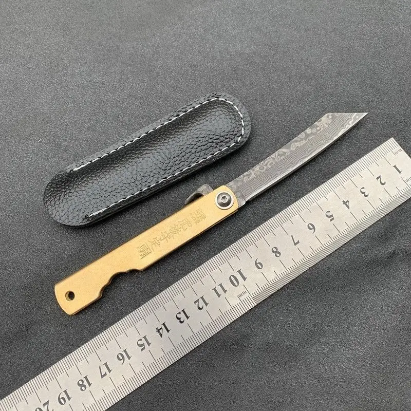 히고노카미 일본 미니 포켓 접이식 나이프 VG10 다마 - Woodworking In Japanese 리뷰 및 가격