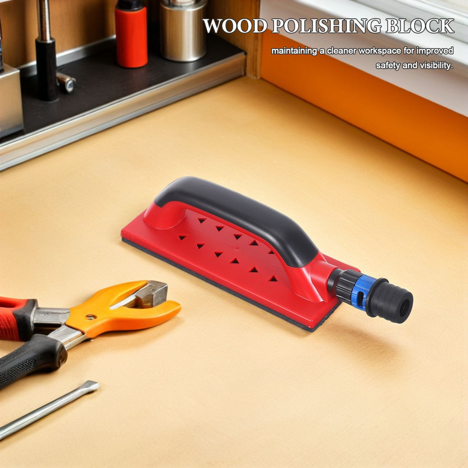 사각형 디자인의 샌딩 파일 블록, 강력한 먼지 흡입 기 - Woodworking File 리뷰 및 가격